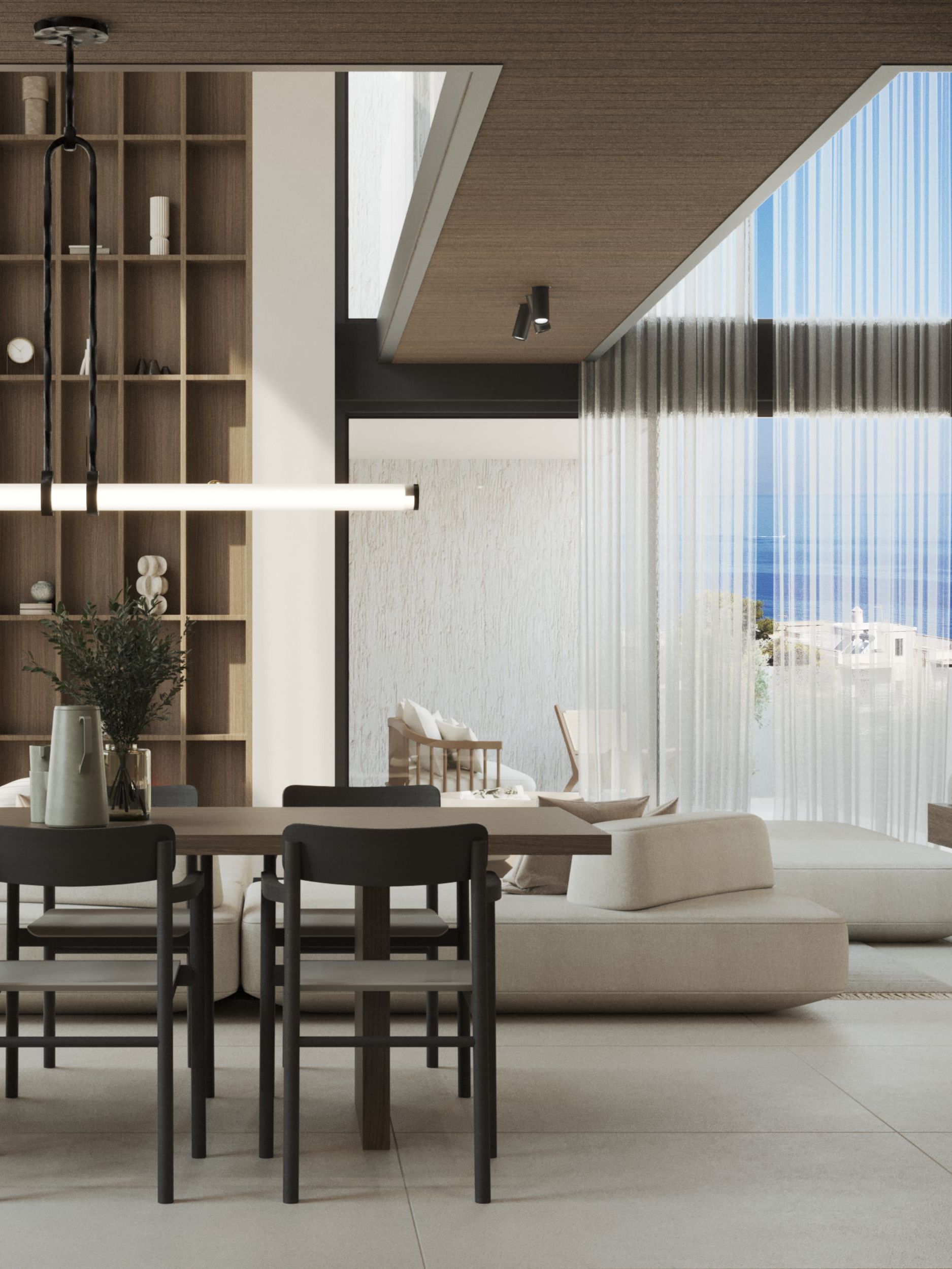 A Modern Maisonette with a View of the City of Chania