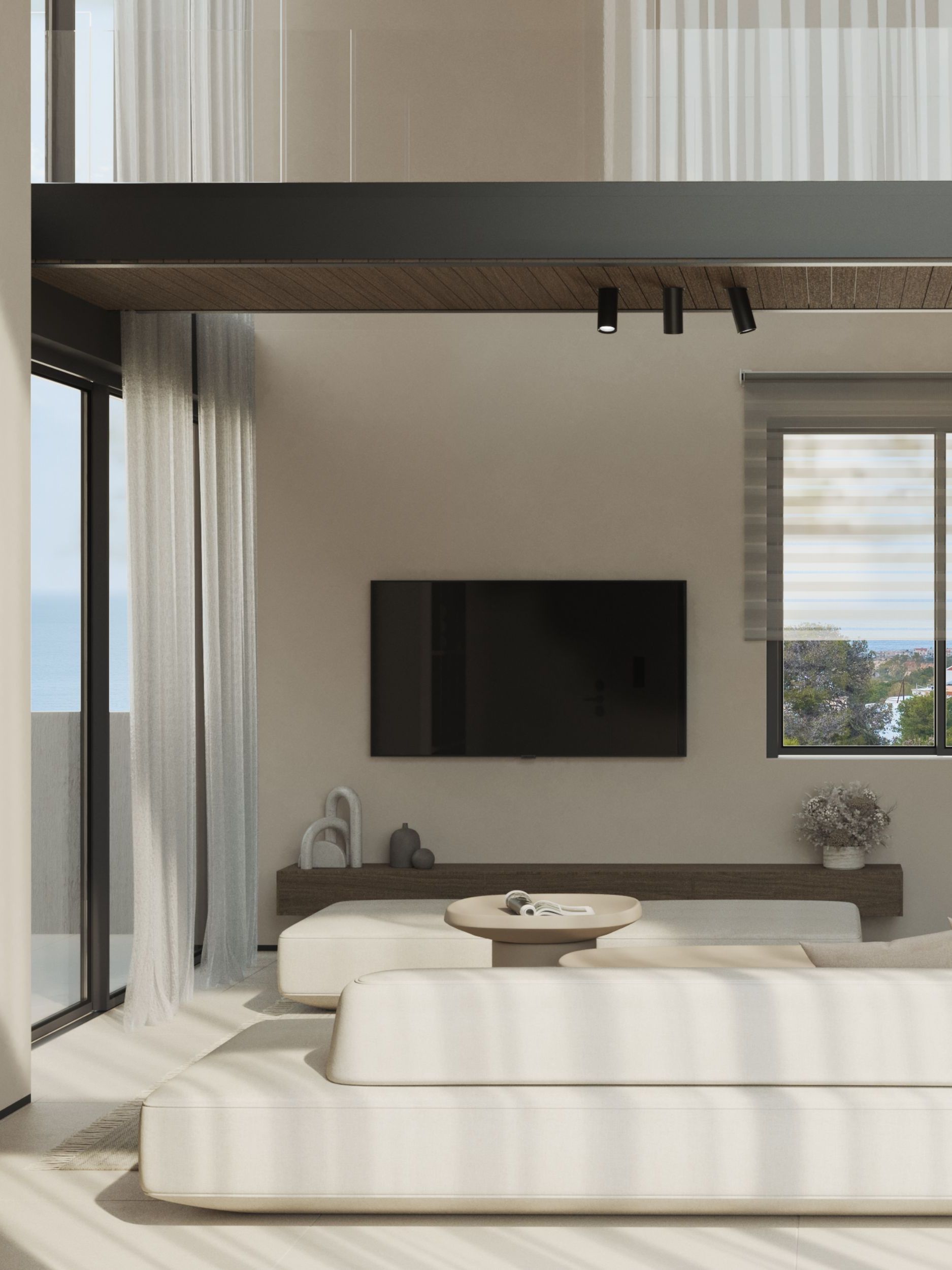 A Modern Maisonette with a View of the City of Chania