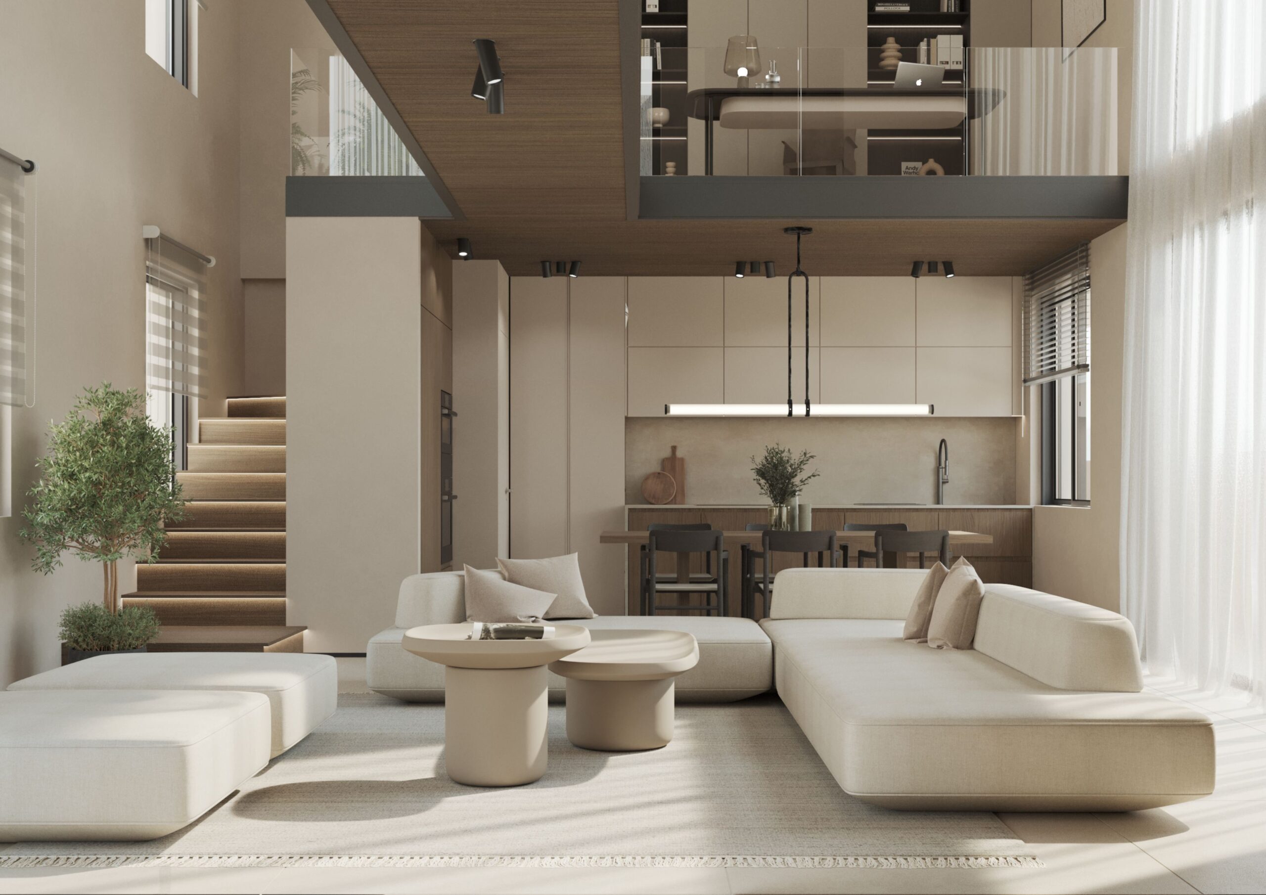 A Modern Maisonette with a View of the City of Chania
